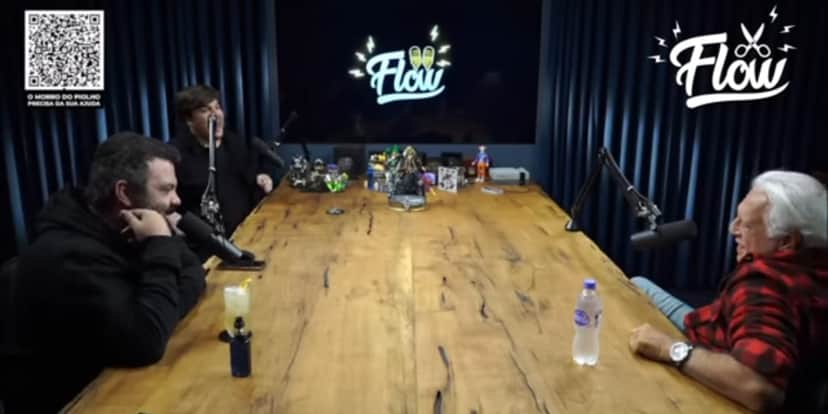 Antônio Fagundes foi convidado do 'Flow Podcast' e revelou os acordos com a Globo (Reprodução: Youtube)