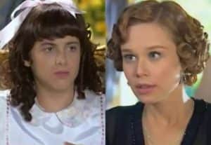 Chocolate com Pimenta - Bernadete desabafa com Aninha e faz revelação chocante (Foto: Reprodução / Globo / Montagem TV Foco) Chocolate com Pimenta - Bernadete desabafa com Aninha e faz revelação chocante (Foto: Reprodução / Globo / Montagem TV Foco)