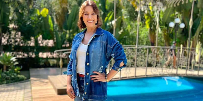 Cátia Fonseca não gostou nada da nova trend do Tik Tok (Foto: Divulgação) Cátia Fonseca não gostou nada da nova trend do Tik Tok (Foto: Divulgação)