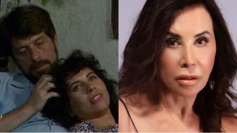 Claudia Alencar em cena de Tieta, na Globo e atualmente, aos 72 Claudia Alencar em cena de Tieta, na Globo e atualmente, aos 72