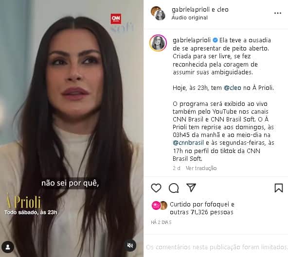 Cleo revelou seu lado manipuladora para Gabriela Prioli e surpreendeu (Foto: Reprodução) Cleo revelou seu lado manipuladora para Gabriela Prioli e surpreendeu (Foto: Reprodução)