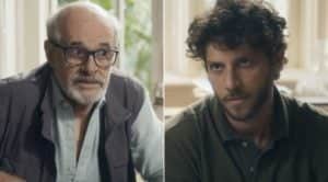 Travessia - Vem à tona segredo bombástico sobre quem é o verdadeiro pai de Ari (Chay Suede) na trama escrita por Gloria Perez (Foto: Reprodução / Globo / Montagem TV Foco) Travessia - Vem à tona segredo bombástico sobre quem é o verdadeiro pai de Ari (Chay Suede) na trama escrita por Gloria Perez (Foto: Reprodução / Globo / Montagem TV Foco)
