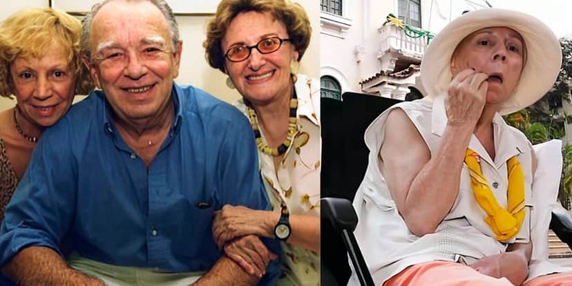 Derci Migliaccio sofreu AVC e perdeu os movimentos dos braços e pernas (Reprodução: Montagem TV Foco) Derci Migliaccio sofreu AVC e perdeu os movimentos dos braços e pernas (Reprodução: Montagem TV Foco)
