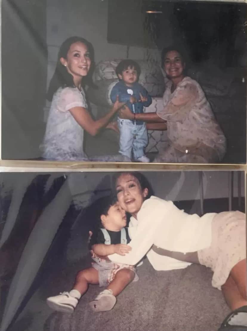 Marcelinho e Débora Duarte em Por Amor - Foto Reprodução