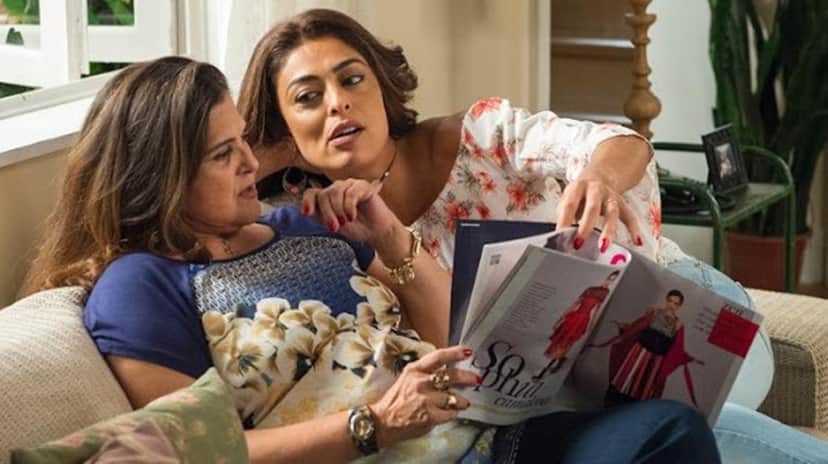 Elizângela e Juliana Paes em cena de A Força do Querer Elizângela e Juliana Paes em cena de A Força do Querer