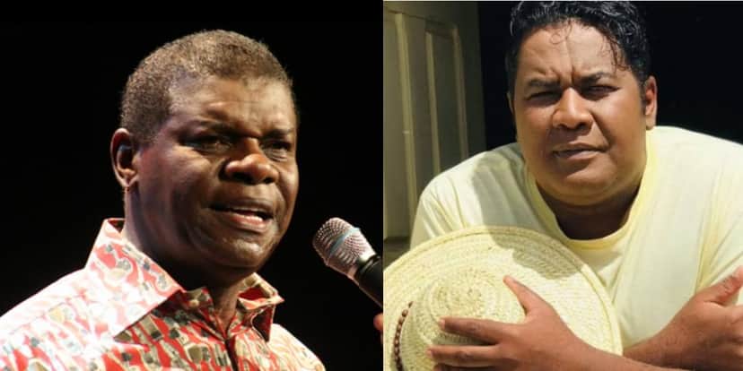 Aleksander Nunes alega ser filho do cantor Emílio Santiago (Reprodução: Montagem TV Foco) Aleksander Nunes alega ser filho do cantor Emílio Santiago (Reprodução: Montagem TV Foco)