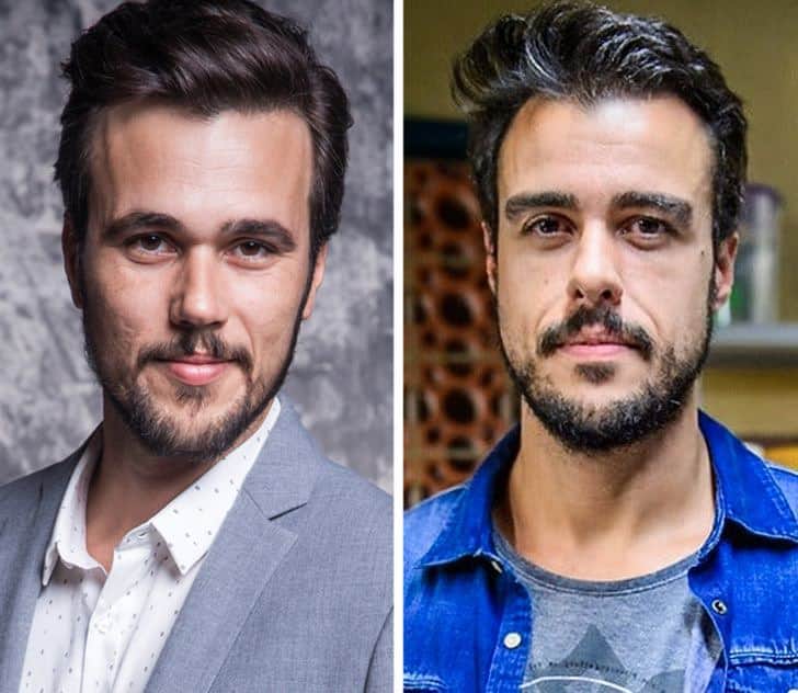 20 Famosos que são idênticos e poderiam ser irmãos gêmeos de tão parecidos que são 20 Famosos que são idênticos e poderiam ser irmãos gêmeos de tão parecidos que são