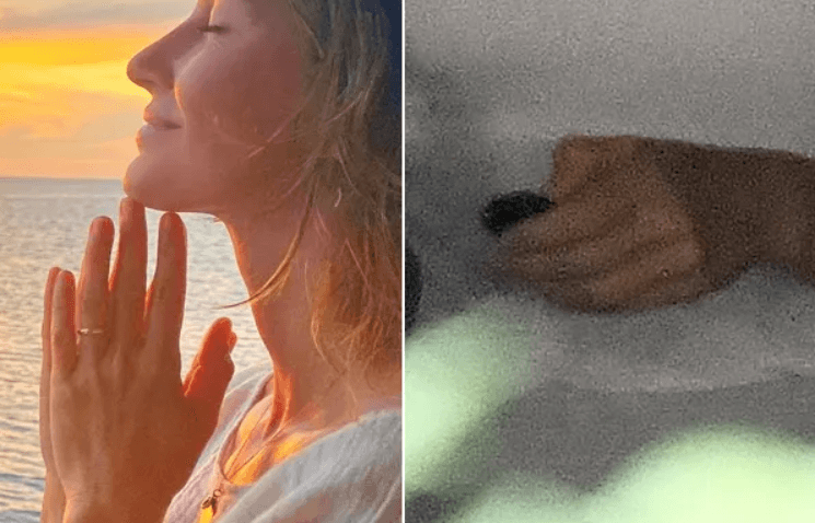 Gisele Bündchen foi flagrada sem a joia de compromisso em meio a rumores de crise no casamento com Tom Brady - Foto: Reprodução Instagram / The Grosby Group Gisele Bündchen foi flagrada sem a joia de compromisso em meio a rumores de crise no casamento com Tom Brady - Foto: Reprodução Instagram / The Grosby Group
