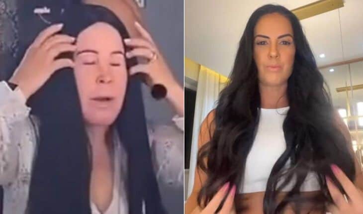 Zilu Godói surgiu morena e público enxergou indireta pra Graciele Lacerda (Foto: Reprodução) Zilu Godói surgiu morena e público enxergou indireta pra Graciele Lacerda (Foto: Reprodução)