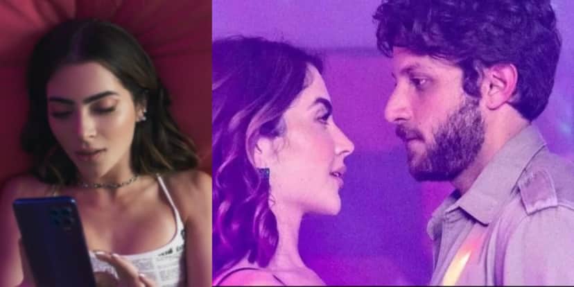 Jade Picon vivendo Chiara em 'Travessia' (Reprodução: Globo)