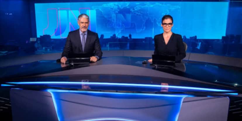 William Bonner e Renata Vasconcellos deram notícia de impacto no Jornal Nacional (Foto: Reprodução) William Bonner e Renata Vasconcellos deram notícia de impacto no Jornal Nacional (Foto: Reprodução)