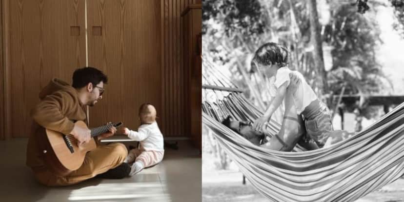 Junior Lima surge ao lado dos filhos e encanta - Foto: Reprodução Junior Lima surge ao lado dos filhos e encanta - Foto: Reprodução