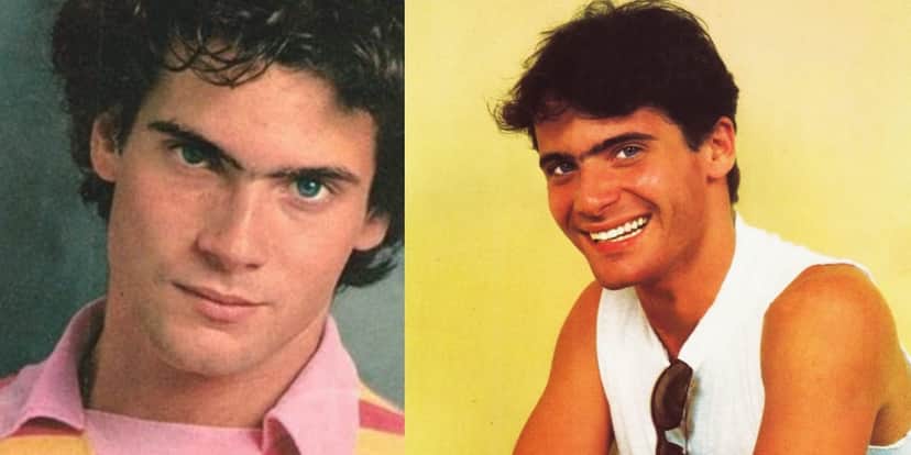 O ator Lauro Corona, sempre muito sorridente, acabou morrendo de maneira precoce vítima de Aids (Reprodução: Montagem TV Foco)