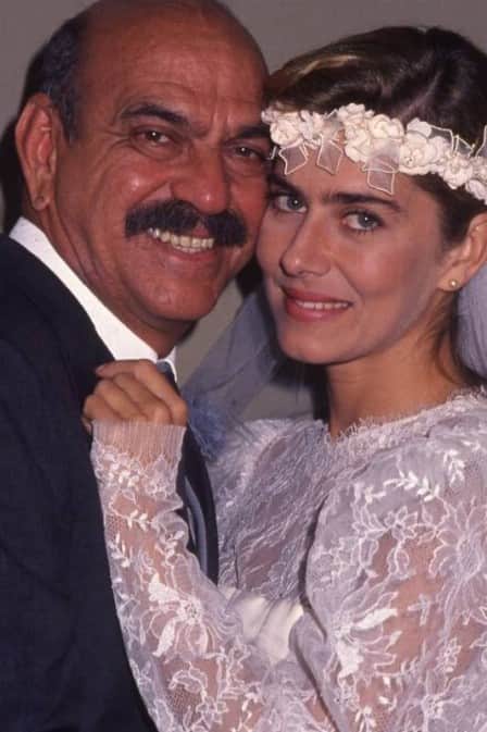 Maitê Proença e Lima Duarte fizeram par romantico Maitê Proença e Lima Duarte fizeram par romantico