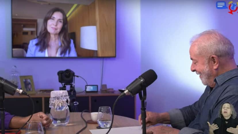 Fátima Bernardes coloca Lula contra a parede em pergunta Fátima Bernardes coloca Lula contra a parede em pergunta