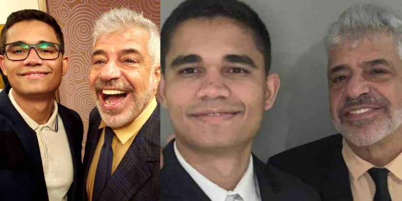 O casal tem uma diferença de 39 anos de idade (Reprodução: Montagem TV Foco) O casal tem uma diferença de 39 anos de idade (Reprodução: Montagem TV Foco)