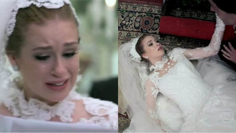 Nicole morre no dia de seu casamento em Amor à Vida e vira fantasma no decorrer da trama Nicole morre no dia de seu casamento em Amor à Vida e vira fantasma no decorrer da trama