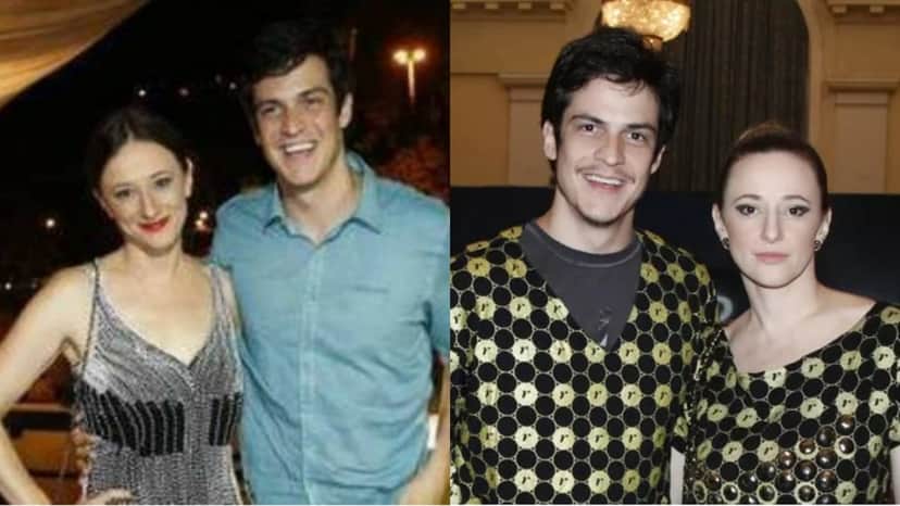 O galã da Globo e sua esposa Paula Braun O galã da Globo e sua esposa Paula Braun