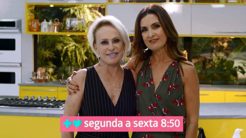Ana Maria Braga e Fátima Bernardes - Foto Reprodução Ana Maria Braga e Fátima Bernardes - Foto Reprodução