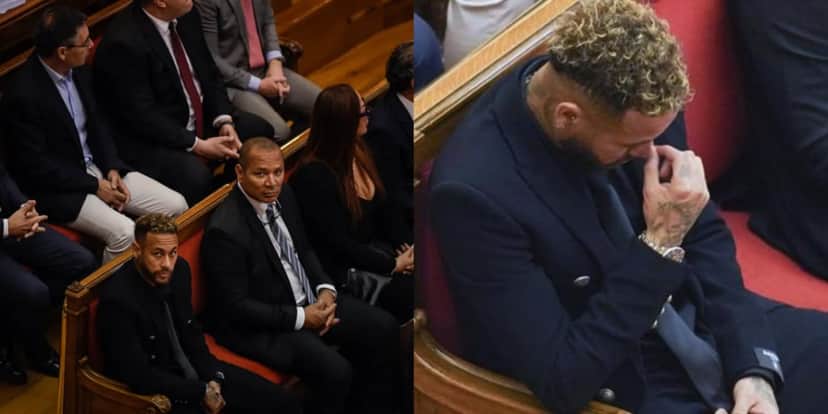Neymar comparece ao tribunal ao lado da família e responde processo - Foto: Reprodução Neymar comparece ao tribunal ao lado da família e responde processo - Foto: Reprodução