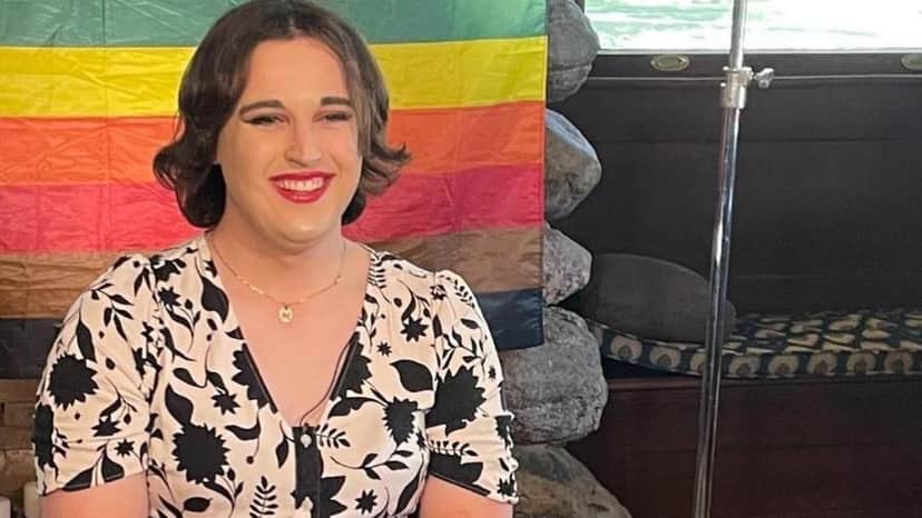 Repórter Nora JS Reichardt se assumiu mulher trans na TV (Foto: Reprodução) Repórter Nora JS Reichardt se assumiu mulher trans na TV (Foto: Reprodução)