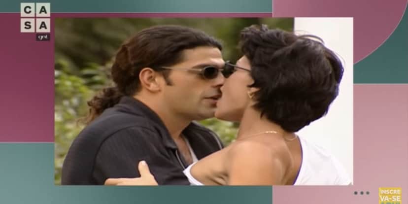 Carolina Ferraz e Eduardo Moscovis em cena de 'Por Amor' - Foto: Reprodução Carolina Ferraz e Eduardo Moscovis em cena de 'Por Amor' - Foto: Reprodução