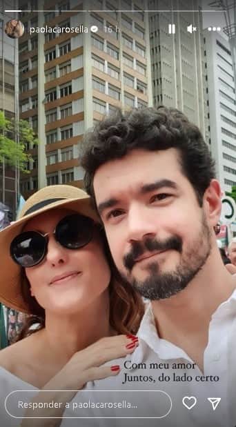 Paola Carosella posou com seu grande amor (Foto: Reprodução/ Instagram) Paola Carosella posou com seu grande amor (Foto: Reprodução/ Instagram)