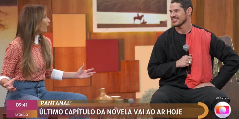 Ao vivo na Globo, Manoel Soares diz o que pediu para José Loreto em camarim: "Eu tentei" Ao vivo na Globo, Manoel Soares diz o que pediu para José Loreto em camarim: "Eu tentei"