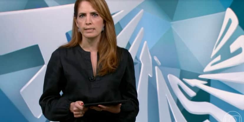 Poliana Abritta deu notícia urgente no Fantástico Poliana Abritta deu notícia urgente no Fantástico