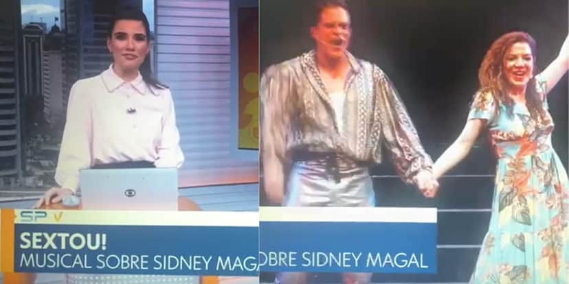 Sabina Simonato dá destaque ao musical de Sidney Magal (Reprodução: Globo) Sabina Simonato dá destaque ao musical de Sidney Magal (Reprodução: Globo)