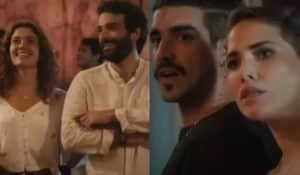 Maíra (Sophie Charlotte), Rafael (Humberto Carrão), Pablo (Caio Castro) e Vanessa (Letícia Colin) (Foto: Reprodução / Globo) Maíra (Sophie Charlotte), Rafael (Humberto Carrão), Pablo (Caio Castro) e Vanessa (Letícia Colin) (Foto: Reprodução / Globo)