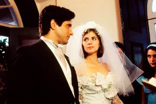 Thales Pan Chacon ao lado da esposa, Carla Camaruti no dia do casamento deles (Foto: Reprodução) Thales Pan Chacon ao lado da esposa, Carla Camaruti no dia do casamento deles (Foto: Reprodução)