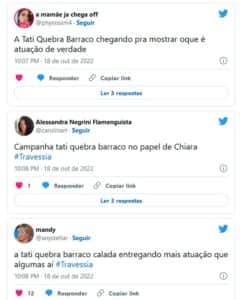 Web elogiou atuação da cantora na novela das nove da Globo (Foto: Reprodução / Twitter) Web elogiou atuação da cantora na novela das nove da Globo (Foto: Reprodução / Twitter)