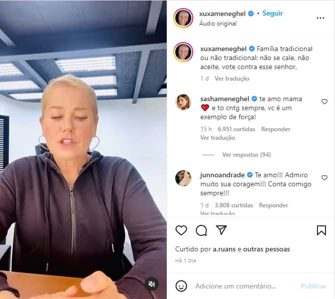 Xuxa Meneghel faz relato de abuso sexual que sofreu - Foto: Reprodução Xuxa Meneghel faz relato de abuso sexual que sofreu - Foto: Reprodução