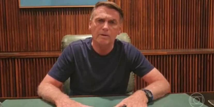 Bolsonaro pede pela liberação das rodovias em vídeo (Foto: Reprodução) Bolsonaro pede pela liberação das rodovias em vídeo (Foto: Reprodução)