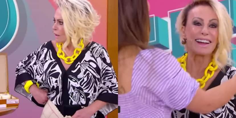 Ana Maria Braga impactada com a notícia de Ju Massaoka (Foto Reprodução/Montagem/Tv Foco) Ana Maria Braga impactada com a notícia de Ju Massaoka (Foto Reprodução/Montagem/Tv Foco)