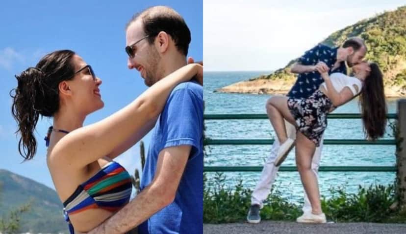 Ju Massaoka e seu marido se conheceram em 2015 e decidiram ficar juntos mesmo à distância (Foto Reprodução/Internet) Ju Massaoka e seu marido se conheceram em 2015 e decidiram ficar juntos mesmo à distância (Foto Reprodução/Internet)