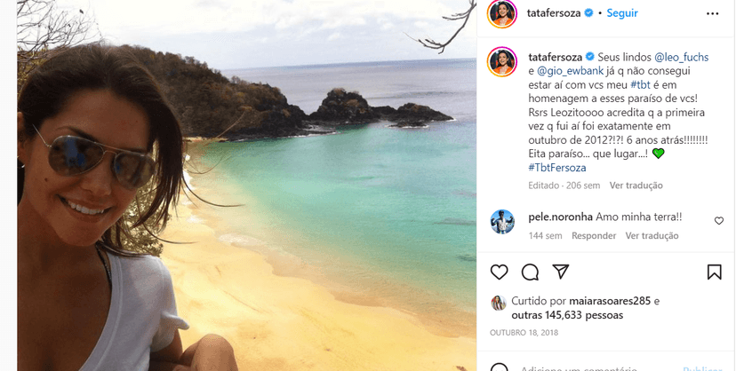 TBT de Thais Fersoza se lamentando não poder participar do programa da Gio Ewbank, o ano era 2018 (Foto Reprodução/Instagram) TBT de Thais Fersoza se lamentando não poder participar do programa da Gio Ewbank, o ano era 2018 (Foto Reprodução/Instagram)