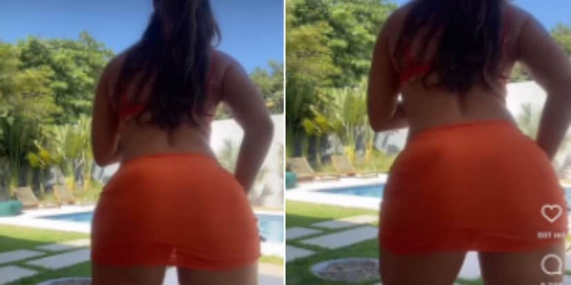 Atriz Paolla Oliveira, da Globo, surge rebolando nas redes sociais com roupa colada e Diogo Nogueira não deixa barato - Foto Reprodução Instagram Atriz Paolla Oliveira, da Globo, surge rebolando nas redes sociais com roupa colada e Diogo Nogueira não deixa barato - Foto Reprodução Instagram