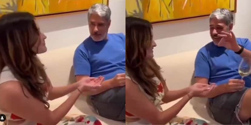 Filha do âncora do Jornal Nacional, William Bonner, mostra seu pai em situação que o Brasil nunca viu - Foto Reprodução Instagram Filha do âncora do Jornal Nacional, William Bonner, mostra seu pai em situação que o Brasil nunca viu - Foto Reprodução Instagram
