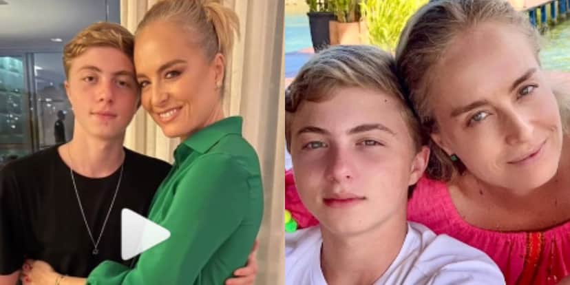 Filho de Angélica faz 15 anos e foto com altura dele e aparência idêntica a Luciano Huck impressiona Filho de Angélica faz 15 anos e foto com altura dele e aparência idêntica a Luciano Huck impressiona