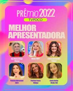 Categoria de Melhor Apresentadora está acirrada (Foto: Montagem TV Foco) Categoria de Melhor Apresentadora está acirrada (Foto: Montagem TV Foco)