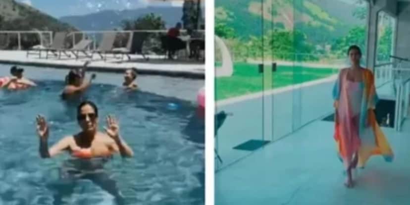 Mansão absurda de Glória Pires tem até piano de calda, porta gigantesca e chão de espelhos; veja Mansão absurda de Glória Pires tem até piano de calda, porta gigantesca e chão de espelhos; veja