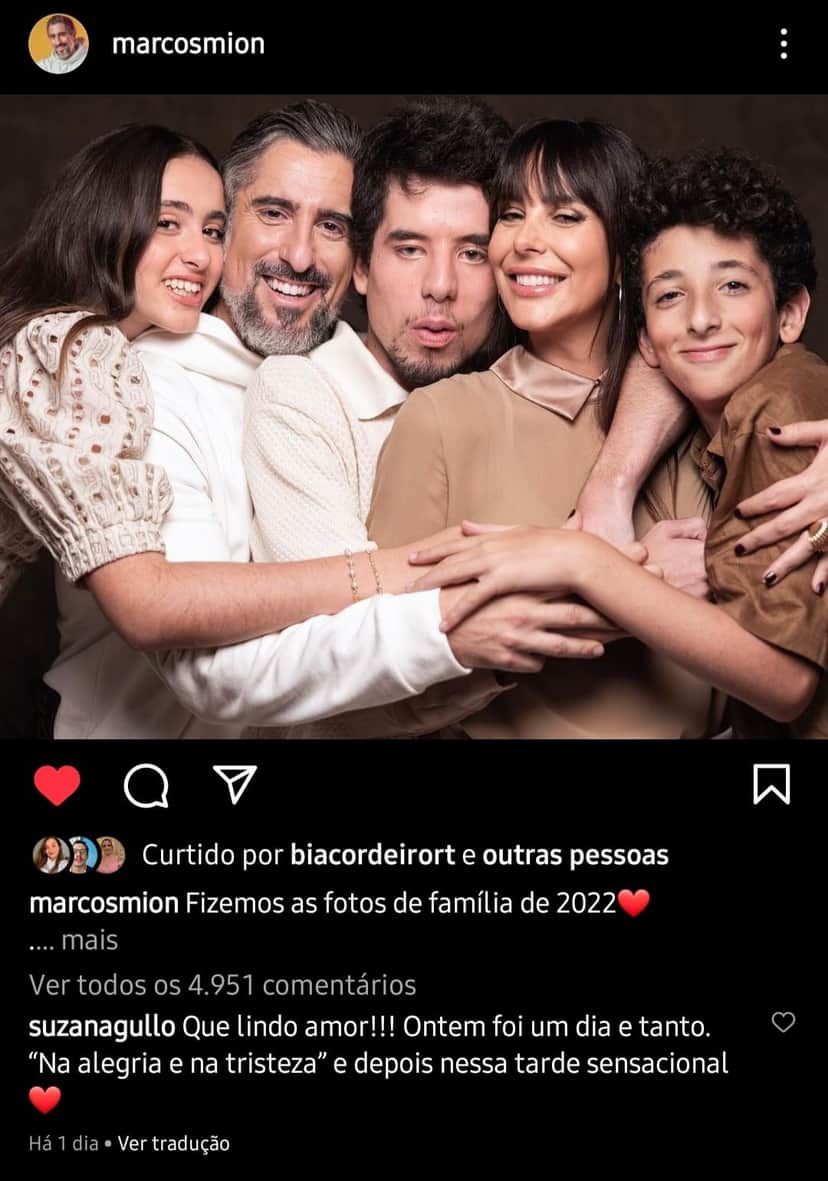 Publicação de Marcos Mion (Foto: Reprodução/ Instagram)