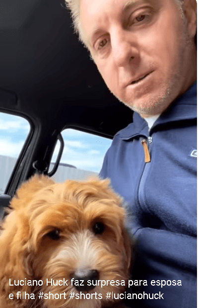 Luciano Huck pega sua esposa Angélica de surpresa ao chegar em casa com companhia inesperada e se surpreende com reação dela - Foto Reprodução Luciano Huck pega sua esposa Angélica de surpresa ao chegar em casa com companhia inesperada e se surpreende com reação dela - Foto Reprodução