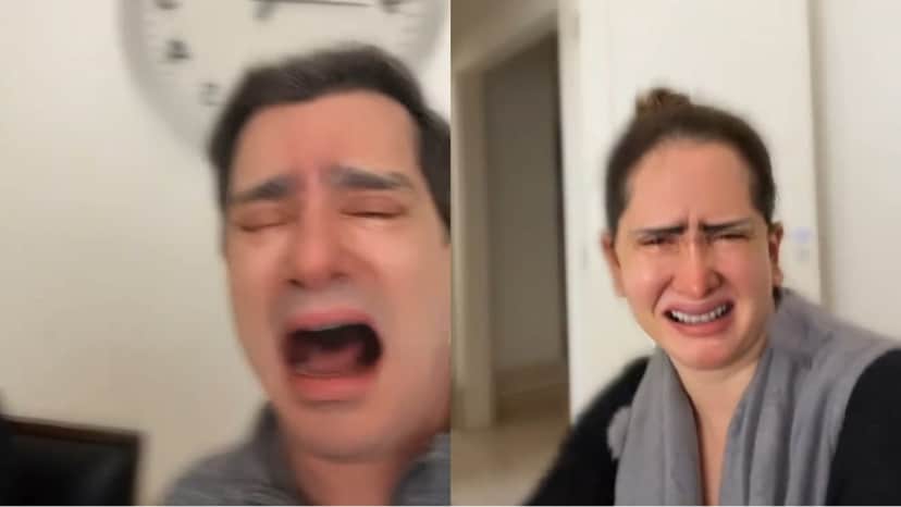 Celso Portiolli usa filtro, cai na gargalhada e acaba mostrando com quem é casado há anos Celso Portiolli usa filtro, cai na gargalhada e acaba mostrando com quem é casado há anos
