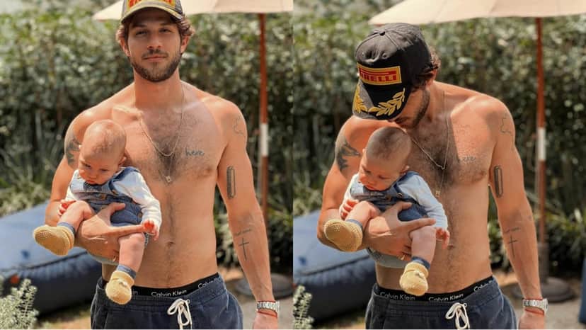 Chay Suede já mostrou o José quando ele era bem menor do que agora e causou comoção com sua beleza herdada dos pais Chay Suede já mostrou o José quando ele era bem menor do que agora e causou comoção com sua beleza herdada dos pais