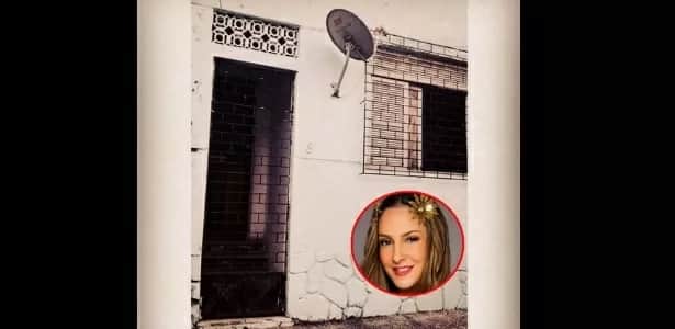 Claudia Leitte morou em casa humilde antes da fama (Foto: Reprodução) Claudia Leitte morou em casa humilde antes da fama (Foto: Reprodução)