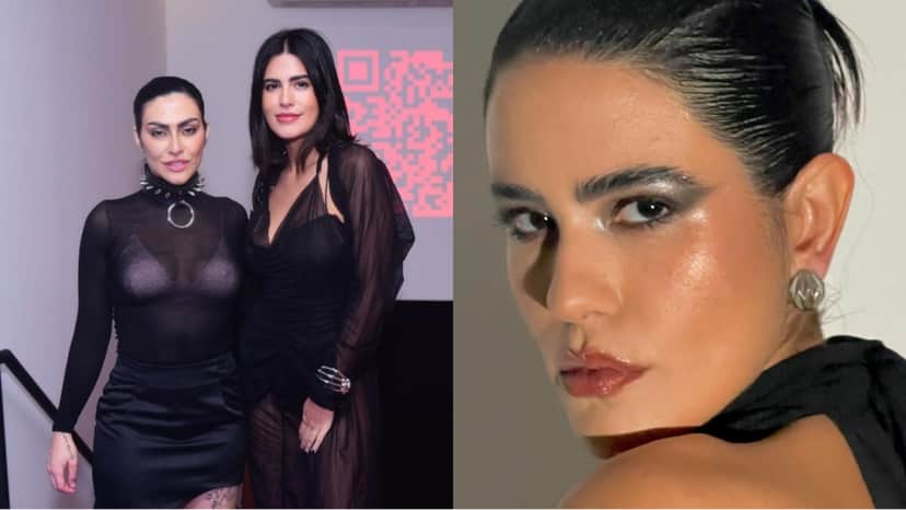 Raro momento juntas: Cleo e Antonia Morais, considerada uma das mais lindas da família de Gloria Pires Raro momento juntas: Cleo e Antonia Morais, considerada uma das mais lindas da família de Gloria Pires