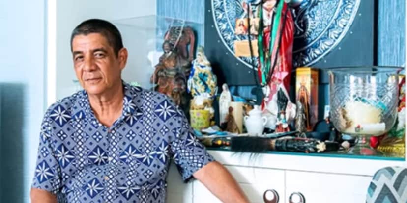 Santuário especial de Zeca Pagodinho, sempre muito religioso (Reprodução: Youtube) Santuário especial de Zeca Pagodinho, sempre muito religioso (Reprodução: Youtube)